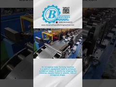 रोलर डोर अष्टकोणीय ट्यूब बनाने वाली