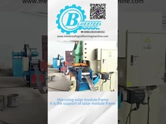 सौर पैनल की स्थापना संरचना C41 रोल बनाने की मशीन/उच्च गति सौर फोटोवोल्टिक पैनल की स्थापना