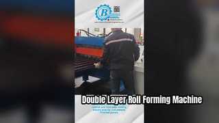 आपके लिए 13-28 स्टेशन डबल लेयर रोल बनाने वाली मशीन कच्चे माल की चौड़ाई 1000 मिमी पेश करें