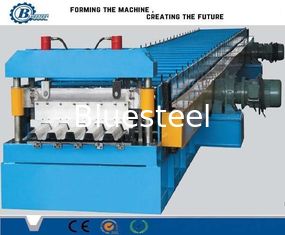 0.8-1.2mm 30KW रंग स्टील धातु रोल बनाने की मशीन मंजिल अलंकार टाइल मशीन