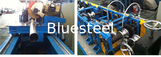 नीला पीला औद्योगिक रोलर शटर दरवाजा मशीन 220V वोल्टेज