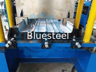 20-22 स्टेशन स्टील स्टैंडिंग सीम फोर्मिंग मशीन 7.5kw मोटर के साथ