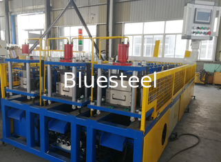 15-20 मीटर/मिनट गति Z Purlin मशीन पीएलसी नियंत्रण प्रणाली 7.5kw