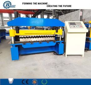 1000 मिमी/1250 मिमी चौड़ाई 5.5kw शक्ति के साथ नालीदार इस्पात बनाने की मशीन