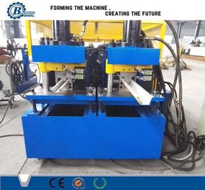 स्टील स्टड और ट्रैक रोल बनाने की मशीन 5.5kw पावर कटिंग लंबाई सहनशीलता±2 मिमी