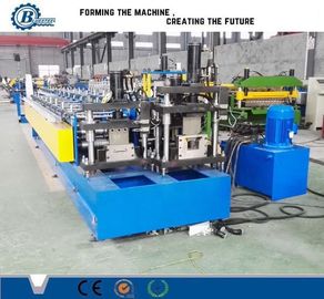 स्टील स्टड और ट्रैक रोल बनाने की मशीन 5.5kw पावर कटिंग लंबाई सहनशीलता±2 मिमी