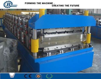8.5T सुचारू रूप देने की प्रक्रिया के लिए नीले रंग की डबल लेयर फोर्मिंग मशीन